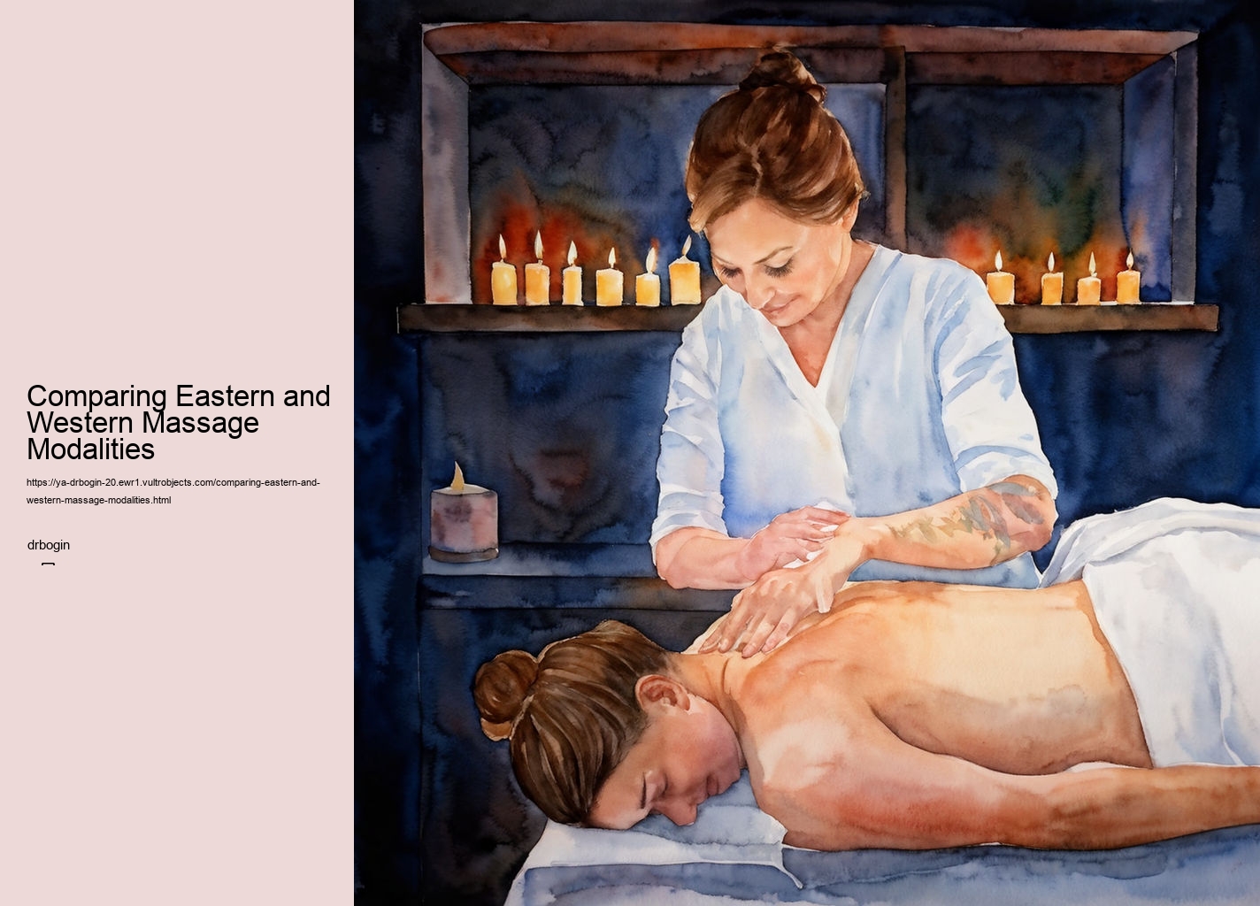 Comparing Eastern and Western Massage Modalities