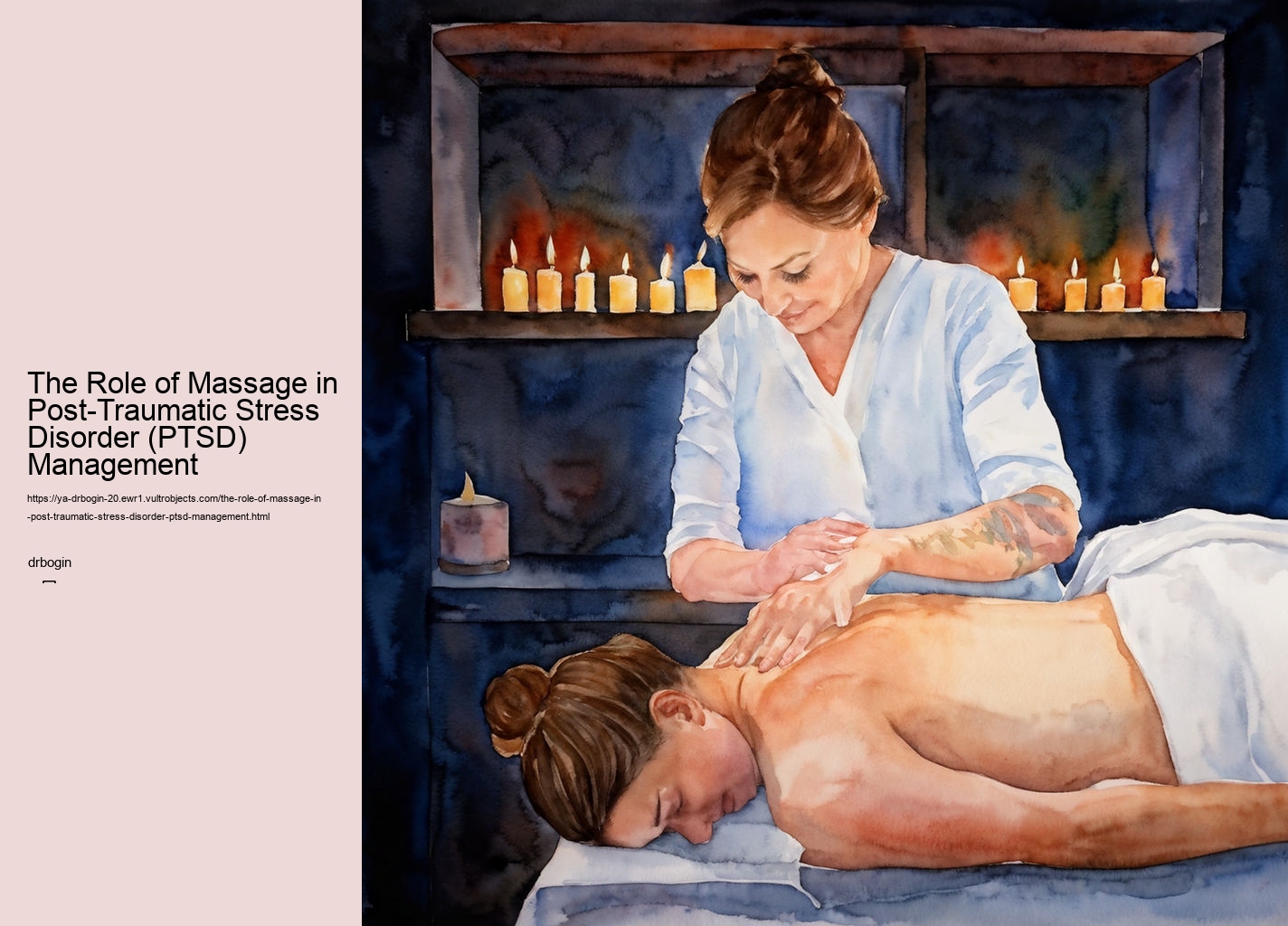 The Role of Massage in Post-Traumatic Stress Disorder (PTSD) Management